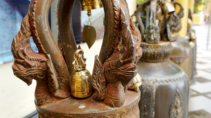 Bell in Thai temple