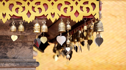 Bell in Thai temple