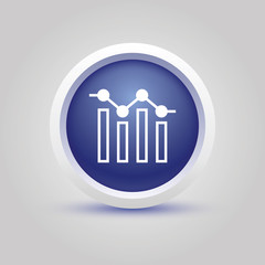 keyword ranking graph icon