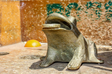 Game toad in the hole