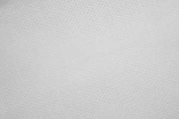 Synthetic fabric texture. Background of white textile