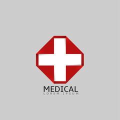 Fototapeta premium Medical cross logo