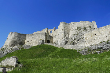 Fototapeta na wymiar Spisky castle in Slovakia