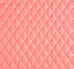 Fototapeta na wymiar pink textile capitone, background texture high resolution 