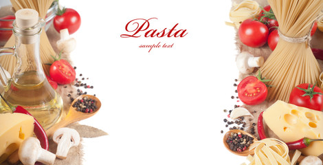 Fototapeta na wymiar italian pasta