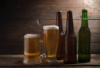 bottle and glass