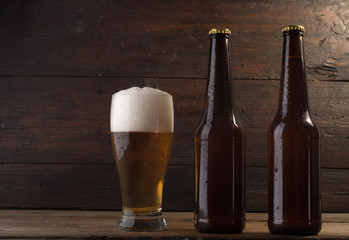 bottle and glass