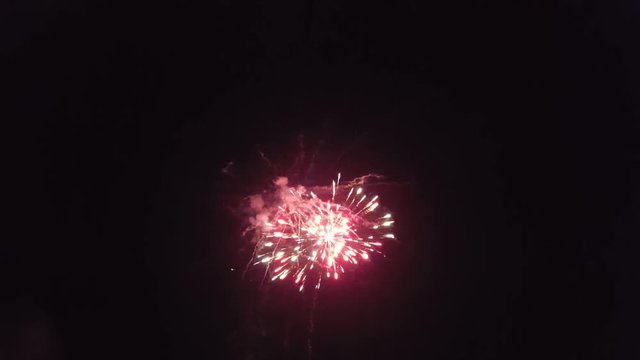 vuurwerk sier show jaarwisseling