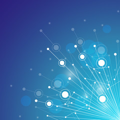 Obraz premium Vector geometric background