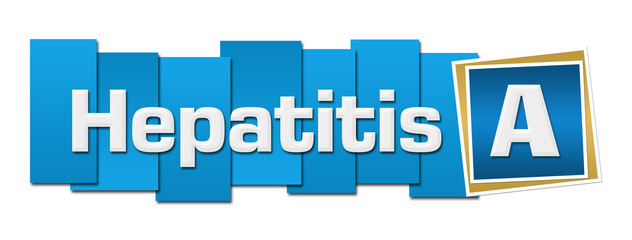 Hepatitis A Blue Stripes Squares 