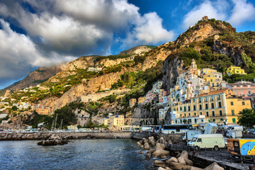 Morgenstimmung in Amalfi