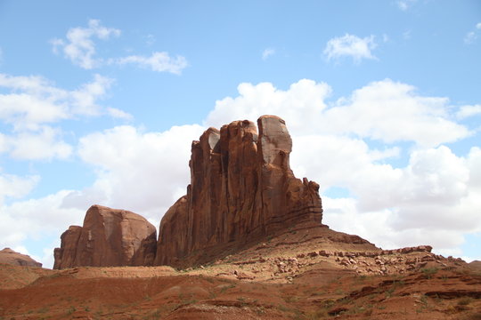 Beautiful Landscape of Monument Valley - Utah - Arizona - USA  