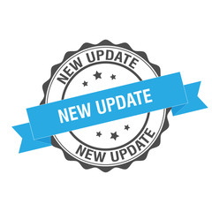 New update stamp illustration