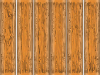wooden plank brown pattern texture and gnarl line surface beautiful board for background. Vector illustration Eps10