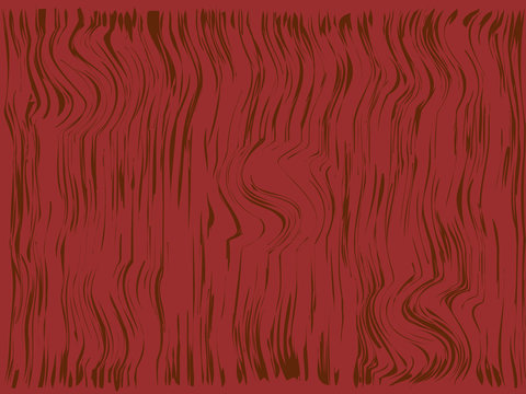 wooden plank red pattern texture and gnarl line surface beautiful board for background. Vector illustration Eps10 © pramot48