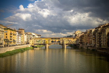 Fototapeta premium Ponte Vecchio in Florence, Italy.
