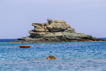 Beautiful seascape in Greece