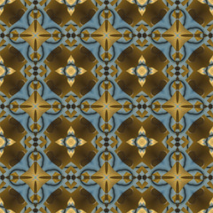 abstrakt orientalisch fliesenmuster nahtlos © jhantares