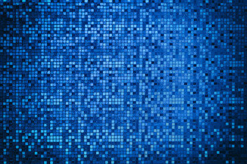 Abstract blue quadratic textured background
