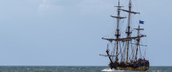 SAILING VESSEL - Replica of an old sailing ship   © Wojciech Wrzesień