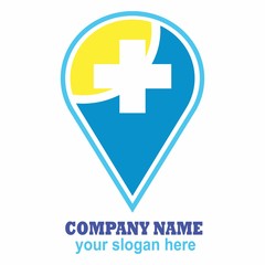 Medical, Cross, Hospital, First aid, Pharmacy, Emergency, Health, Healthy, Medicine, Plus, Heart, Icon, Symbol, Aid, White, Doctor, Isolated, Blue, Illustration, Stock, Logo, Design, Vector, Templates