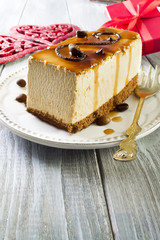 coffee cake with caramel