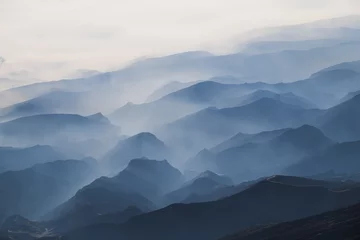 Foto op Aluminium amazing view deserts on bromo mountain, east java, indonesia © ndromorrow