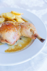Roast chicken