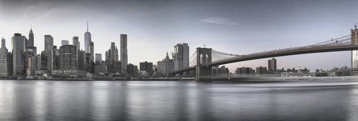 Panorama of Manhattan.