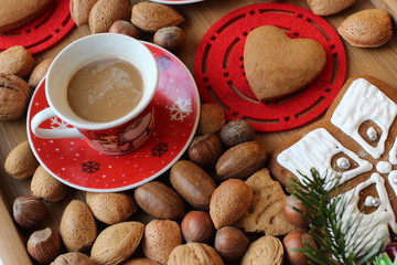 Wonderful christmas morning, great christmas time, lovely christmas coffee, christmas spirit