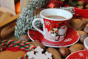 Wonderful christmas morning, great christmas time, lovely christmas coffee, christmas spirit