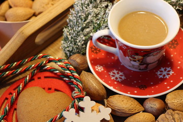 Wonderful christmas morning, great christmas time, lovely christmas coffee, christmas spirit