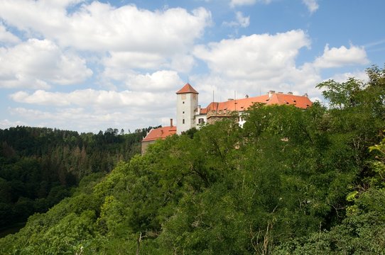 Castle Bitov in the Southern Moravia, Czech republic