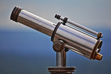 Obraz na płótnie Canvas Old Telescope