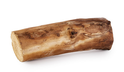 Dry wooden log