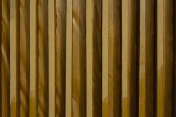 texture yellow wooden boards close up