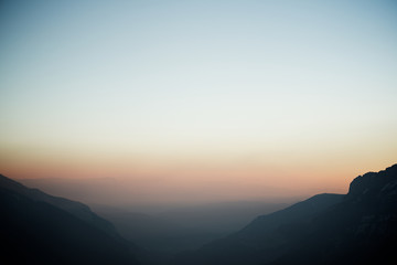 Fototapeta premium Hills in Pyrenees