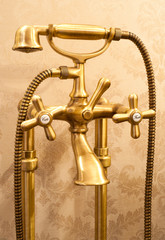 retro style mixer tap
