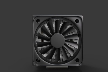 cpu fan for pc.3d rendering.