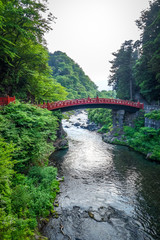 Shinkyo bridge, Nikko, Japan