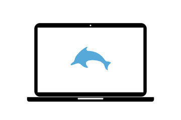 Laptop - Delfin © Daniel Berkmann