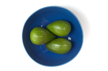 Three Avocados
