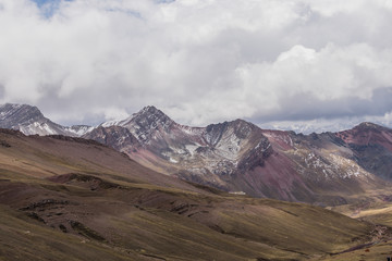 Rainbow mountain au Pérou