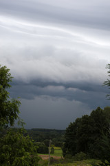 Obraz na płótnie Canvas storm clouds