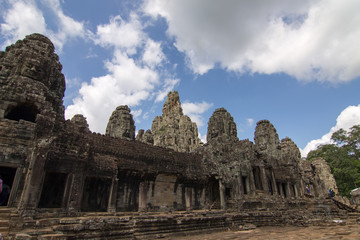Fototapeta na wymiar Traces of the Khmer civilization : Angkor Thom