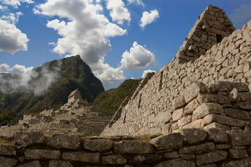 Guardian's house in Machu Picchu, Cuzco, Peru