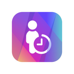 Multi-Color App Button
