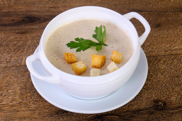 Mushroom cream soup