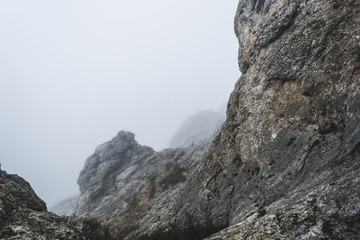 Rocks in the fog 6