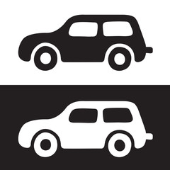 Car vector flat icon. Colorful template for you design, web and mobile applications.